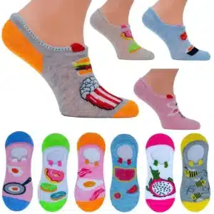 Mix Farebných Balerínok | 12 Párov [35-41]