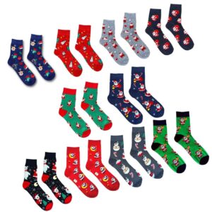 Mix Vianočných Ponožiek (P) | 10 Párov [40-46]