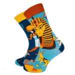 Egyptské nepárové ponožky | 6 párov