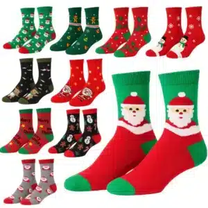 Mix Vianočných Ponožiek (D) | 10 Párov [35-41]