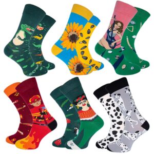 Biliardové Nepárové Ponožky | 6 PÁROV [40-46]