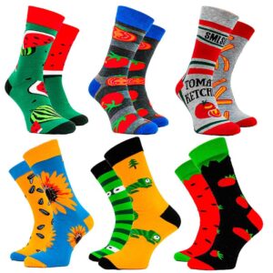 Slnečnicové Nepárové Ponožky | 6 PÁROV [40-46]