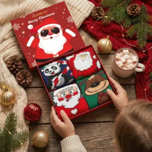 Detská Vianočná Krabička | 4 PÁRY – [19–29]