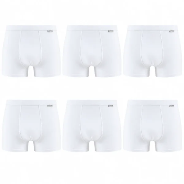 Biele boxerky 2XL: 9 kusov za cenu sady 6.